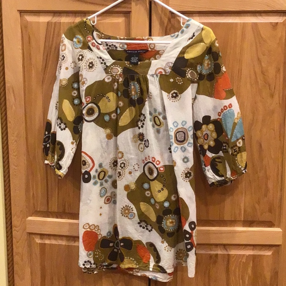 Antilia Femme Multicolor Blouse L 3/4 Sleeve